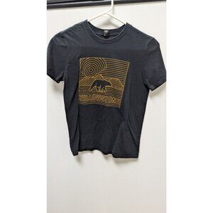 ANVIL Black "Yellowstone" Graphic Tee